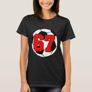 Six Seven 67 Fußball 6 7 Lustiges Meme 6-7 Gen Alp T-Shirt