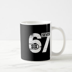 Six Seven 67 Lustiger Meme Kaffeetasse