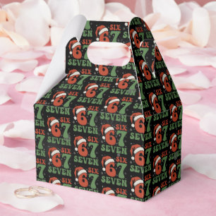 Six Seven 67 Lustiger Weihnachtsmannhut Weihnachte Geschenkschachtel