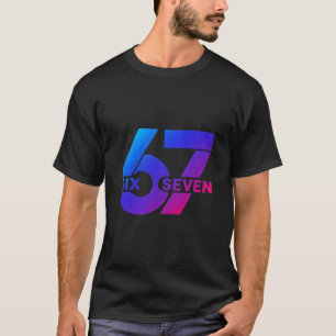 Six Seven 67 Meme Gen Alpha Slang Bysebyll Saison T-Shirt