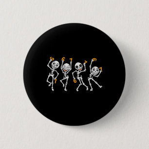 Six Seven 67 Meme Lustiges Halloween Tanzendes Ske Button