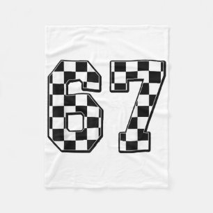 Six Seven 67 Meme Nummer 67 Fleecedecke