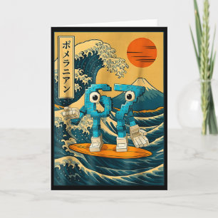 Six Seven 6-7 Japanische Große Welle vor Kanagawa  Karte