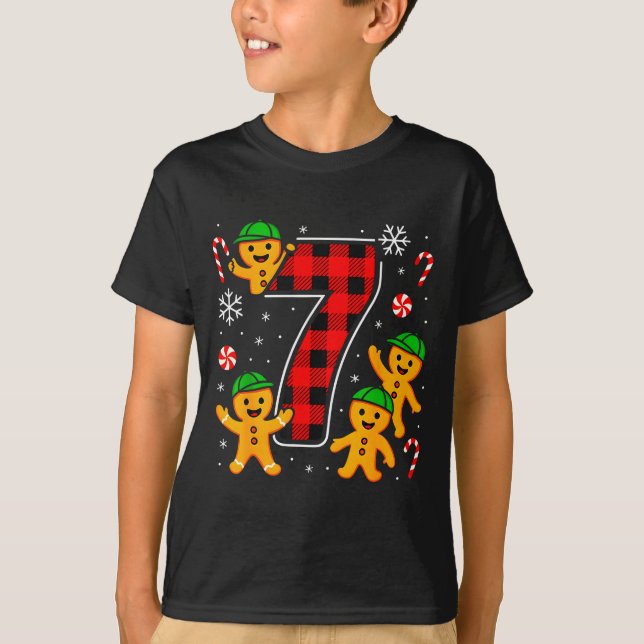 Six Seven 6 7 Meme Christmas Matching Couple Boy G T-Shirt (Vorderseite)