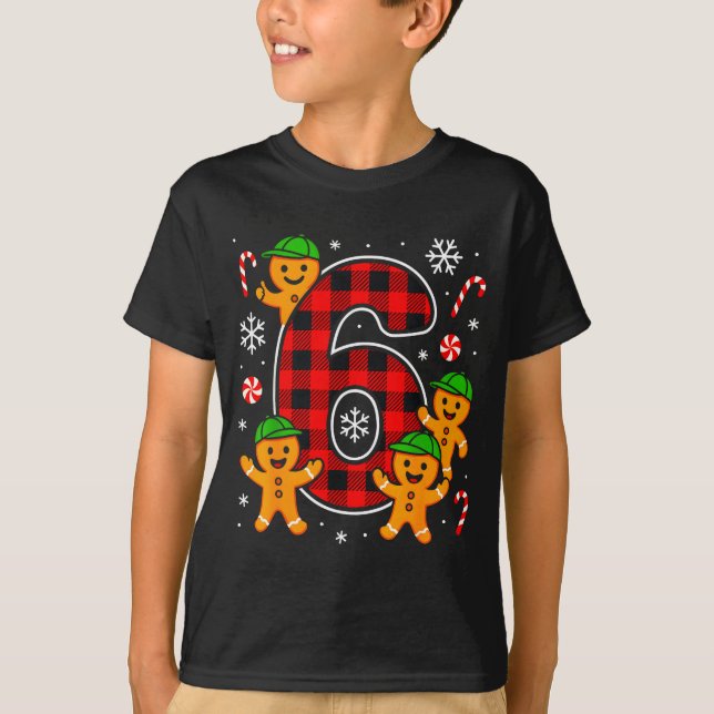 Six Seven 6 7 Meme Christmas Matching Couple Boy G T-Shirt (Vorderseite)