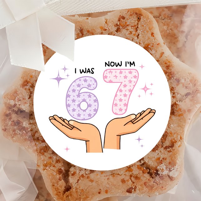 Six Seven Birthday Sticker (Von Creator hochgeladen)