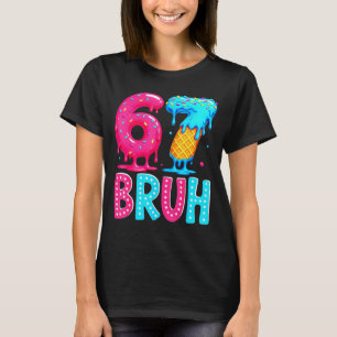 Six Seven Bruh 67 Eiscreme-Drip für Männer Frauen T-Shirt