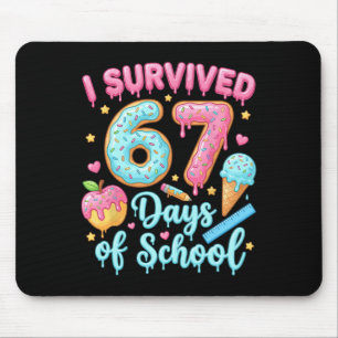 Six Seven Eis Drip 6 7 Lehrer Kinder 67 Tage Mousepad
