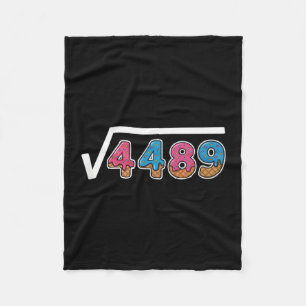 Six Seven Eis Drip Cool Meme 67 Lustig Quadrat Fleecedecke