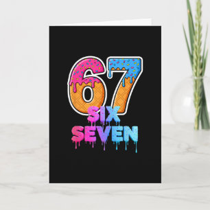 Six Seven Eis Drip Gen Alpha Slang 6 7 Trend Karte