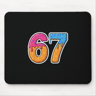 Six Seven Eis Drip Gen Alpha Slang 6 7 Trend Mousepad