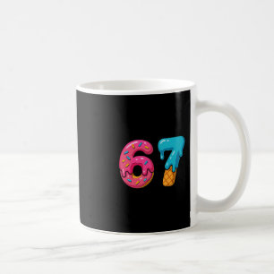 Six Seven Eis Drip Meme 67 Sport Lustiger Trend Kaffeetasse