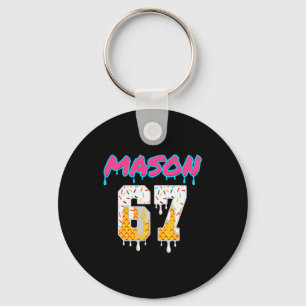 Six Seven Eis Drip Sport 67 Lustig Mason Meme P Schlüsselanhänger