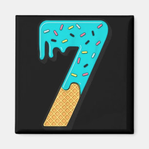 Six Seven Eiscreme 67 Lustig Mason Meme Einfaches  Magnet