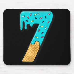 Six Seven Eiscreme 67 Lustig Mason Meme Einfaches  Mousepad