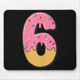 Six Seven Eiscreme 67 Spaß Mason Meme Einfacher Ha Mousepad