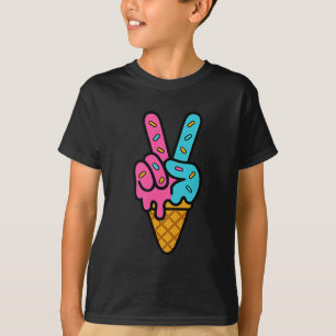 Six Seven Eiscreme-Drip-Sport 67 Cooles Meme Männe T-Shirt