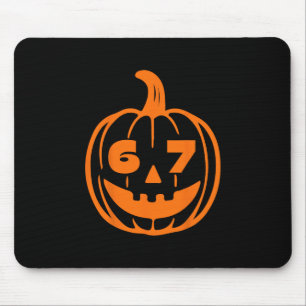 Six Seven Halloween-Kostüm für Lehrer Schüler Mousepad