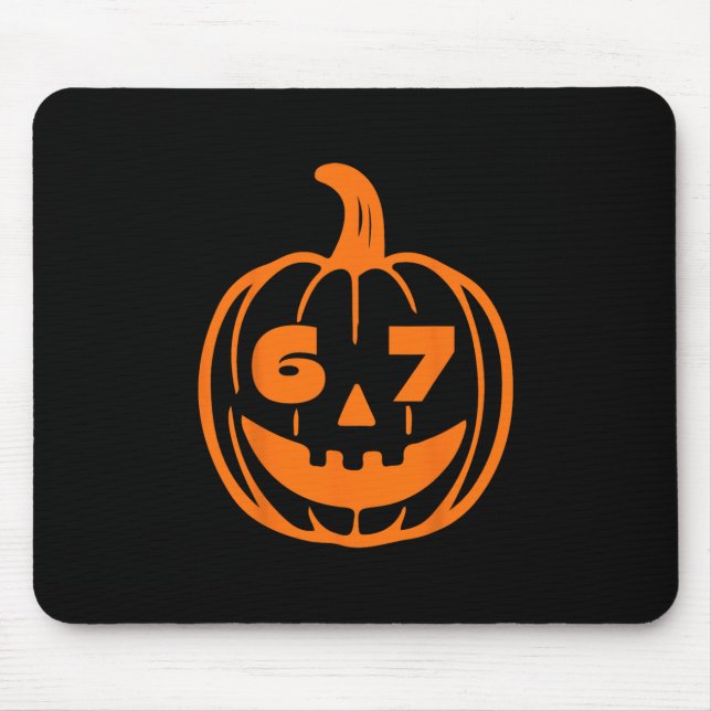 Six Seven Halloween-Kostüm für Lehrer Schüler  Mousepad (Vorne)