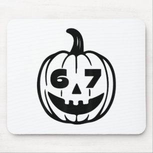 Six Seven Halloween-Kostüm für Schüler Lehrer Mousepad