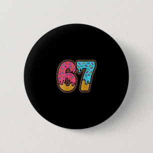 Six Seven Ice Cream Drip Sport 67 Fun Mason Meme ( Button
