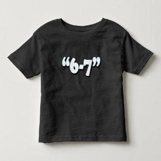 Six Seven Kleinkind T-shirt