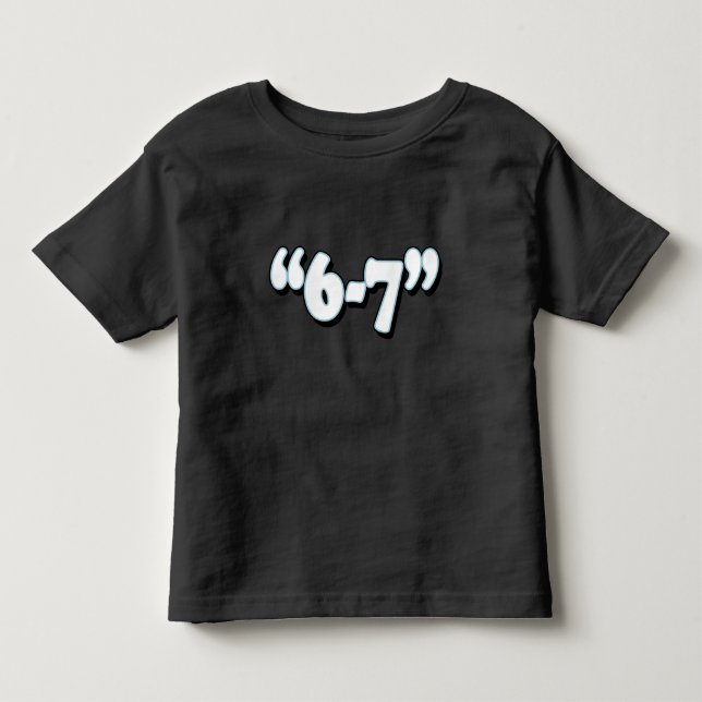 Six Seven  Kleinkind T-shirt (Vorderseite)