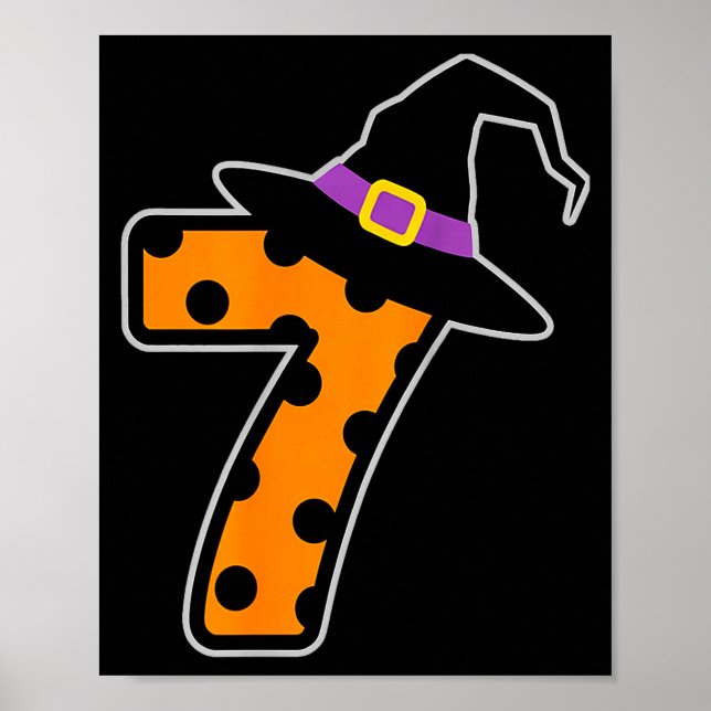 Six Seven Meme 6 7 Halloween Costume Couple  Poster (Vorne)