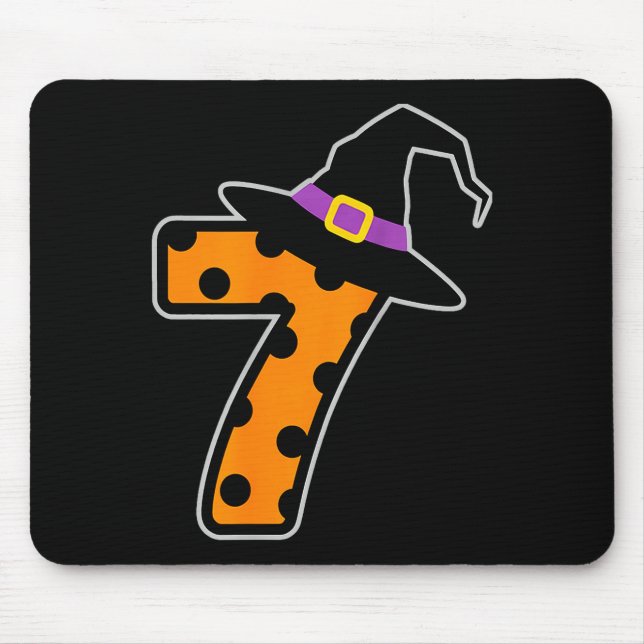 Six Seven Meme 6 7 Halloween-Kostüm Paar  Mousepad (Vorne)