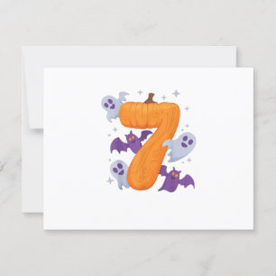 Six Seven Meme 6 7 Halloween Kostümcouch RSVP Karte