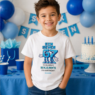 Six Seven Meme 7. Geburtstag   Lustig Trendig T-Shirt