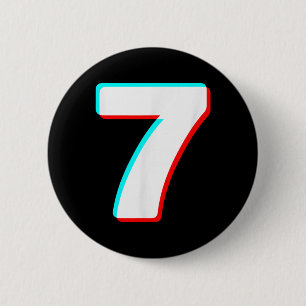 Six Seven Meme 7 Kostüm Halloween Paare passend Button