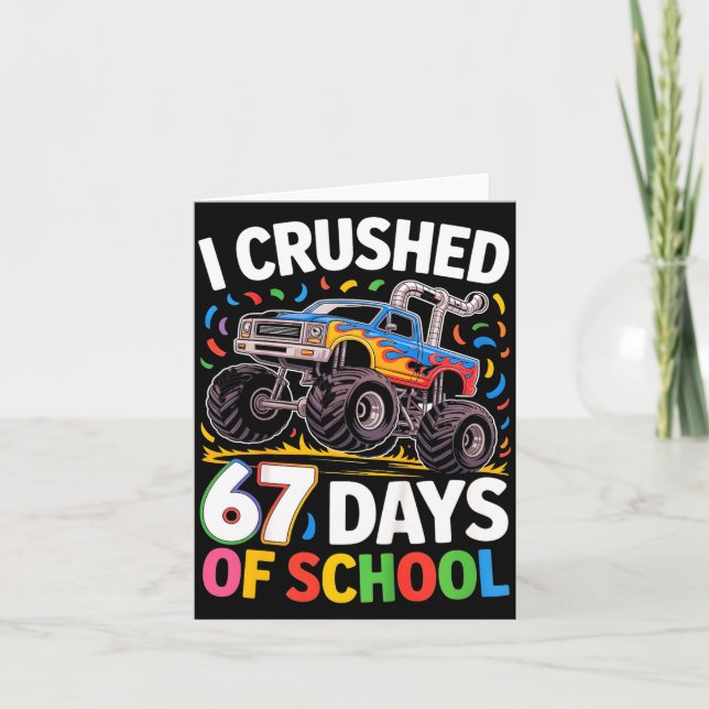 Six Seven Meme Boys Girls Kids  Karte (Vorderseite)