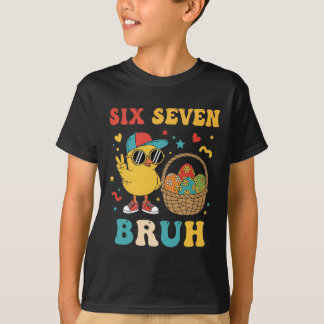 Six-seven Meme Frohe Ostern 2026 T-Shirt