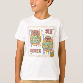 Six-seven Meme Frohe Ostern 2026 T-Shirt