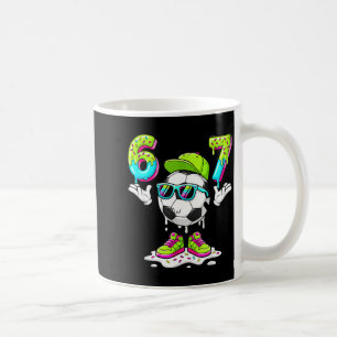 Six Seven Meme Fußball Eis Drip 67 Für Kinder B Kaffeetasse