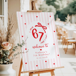 Six Seven Meme Kids 7th Birthday Welcome