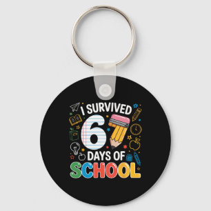 Six Seven Meme überlebte 67 Tage Schule Schüler  Schlüsselanhänger