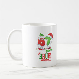 Six Seven Meme Weihnachten Teenager Tasse