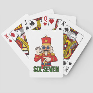 Six Seven Schneemann Weihnachten Nussknacker 6 7 X Spielkarten