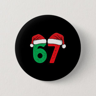 Six Seven Weihnachten 6 7 Meme Lustiges Weihnachte Button