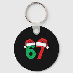 Six Seven Weihnachten 6 7 Meme Lustiges Weihnachte Schlüsselanhänger