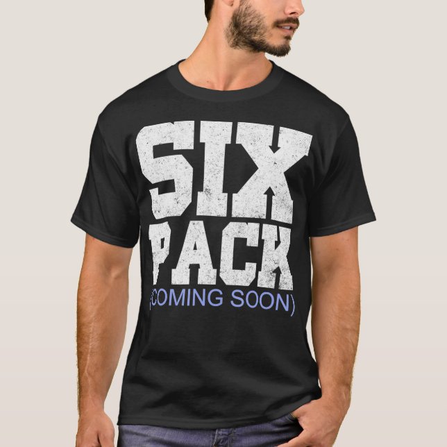 Sixpack bald ein Geschenk für Männer und Frauen Co T-Shirt (Vorderseite)