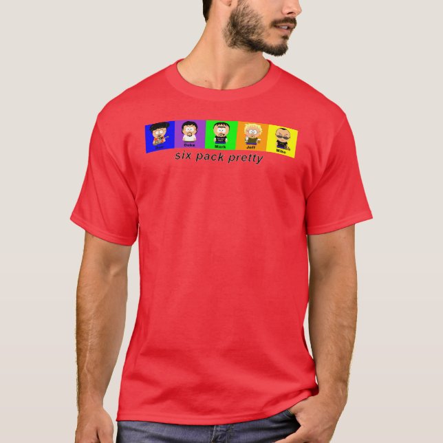 sixpackredshirtnewest T-Shirt (Vorderseite)