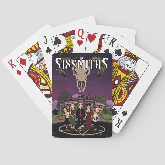 Sixsmiths spielen Karten Spielkarten (Rückseite)