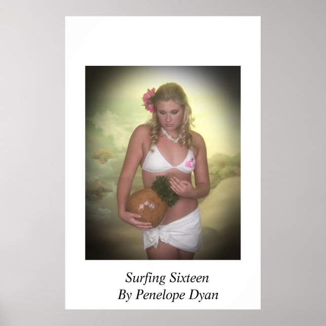 Sixteen Poster surfen (Vorne)