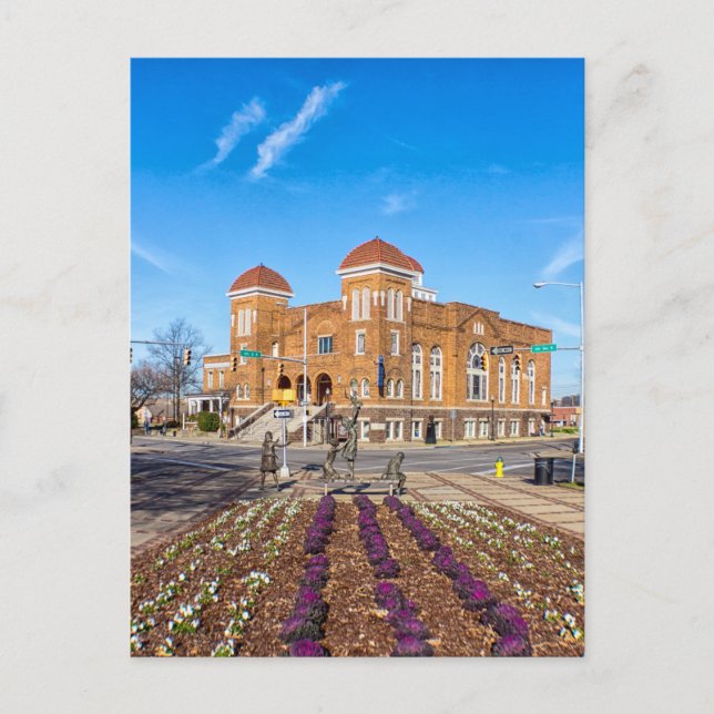 Sixteenth Street Baptist Church Postkarte (Vorderseite)
