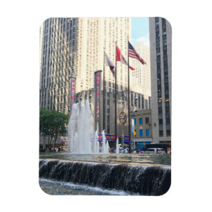 Sixth Avenue Architecture New York City Fotograf Magnet