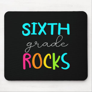 Sixth Grade Rocks Team Lehrer der 6. Klasse Mousepad