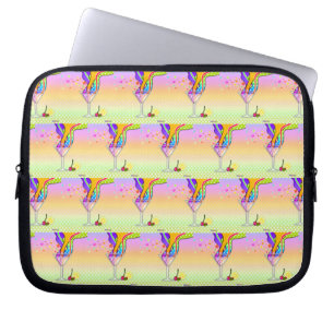 SIXTIES POP ART STYLE MARTINI LAPTOPSCHUTZHÜLLE